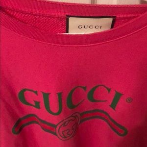 Fuchsia Gucci Pullover